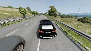 Audi RS6 Crash 300km/h