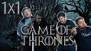 Game of Thrones REACTION Episode 1: Winter is Coming! Brandons FIRST Time Watching!!