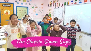 ESL GAMES for kids// The Classic Simon Says