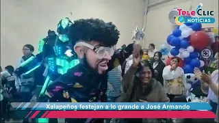 Xalapeños festejan a lo grande a José Armando