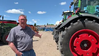 Fendt 724 Gen6 and Fendt 728 Gen7 length comparison