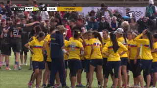 WUGC 2016 - USA vs Colombia Women's Gold Medal Game