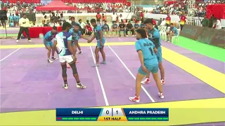 LIVE Kabaddi | 49th Junior National Kabaddi Championship 2024 | Day 2 (Court 1) - Part 2