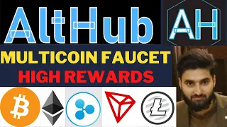 ALTHUB FAUCET || EARN FREE MULTICOINS IN ONE FAUCET || WASEEM QADAR