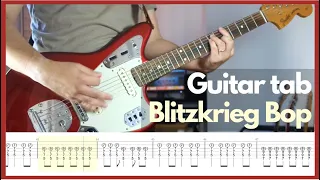 Ramones - Blitzkrieg Bop (Guitar tabs)