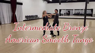 Intermediate Bronze American Smooth Tango: Tango rocks and Under arm turn