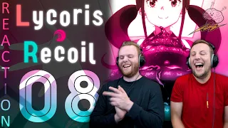 SOS Bros React - Lycoris Recoil Episode 8 - "Another Day, Another Dollar"