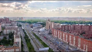 Проспект Энгельса в Санкт-Петербурге, целиком