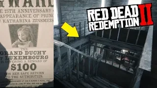 RDR 2 - Пропавшая принцесса. Секретные комнаты скупщика!