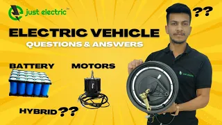 Electric Vehicle Conversion | Questions & Answers | Range, Speed, Battery, Hybrid Bike 🏍️