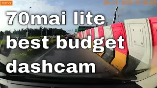 70mai Lite Dashcam Test Driving To Work Best Budget dashcam