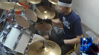 Total Eclipse Live 1982 - Iron Maiden - Drum Cover