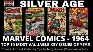 SILVER AGE Marvel Comics 1964 Top 10 Most Valuable key issues comic book investing Daredevil Green G