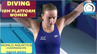 Lois Toulson | Women's Diving 10M Platform Final | World Aquatics Championships - Doha 2024