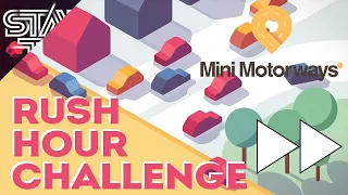 I TRY THE RUSH HOUR CHALLENGE - Mini Motorways