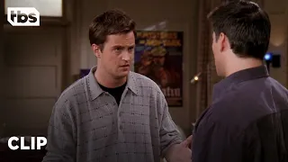 Friends: Chandler Confesses to Kissing Joey's Girlfriend (Season 4 Clip) | TBS