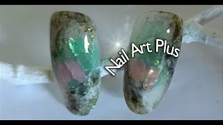 Nail Art Ideas / Эффект натурального камня #4