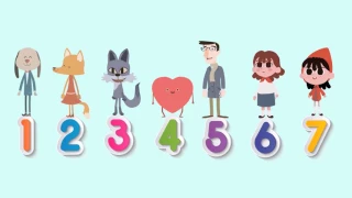 セブンステップ「Seven Steps」| 童謡  | Kids Sine 日本語