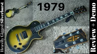 Heavily Played 1979 Gibson Les Paul Custom "Silverburst" Review + Demo