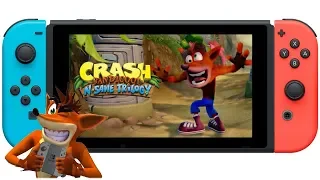 Crash Bandicoot N. Sane Trilogy Diferencias en Nintendo Switch