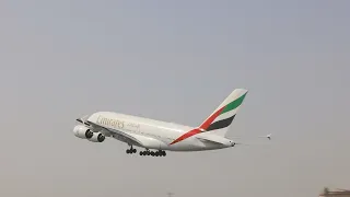 The Emirates Airbus A380 returns to the skies and says hello to Paris | Emirates Airline