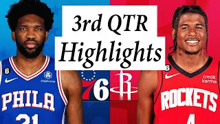 Houston Rockets vs. Philadelphia 76ers Full Highlights 3rd QTR | Dec 5 | 2022 NBA Season