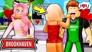 My CRUSH TRIED To MAKE Me JEALOUS ( ROBLOX Brookhaven 🏡RP)