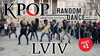 [KPOP IN PUBLIC] RANDOM DANCE IN UKRAINE — LVIV [part.1]