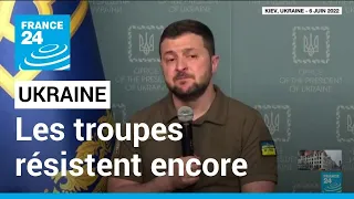 Guerre en Ukraine : les troupes résistent encore à Severodonetsk mais les combats s'intensifient