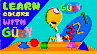 Learn Colors With GÜBY | Learning Colors of the Rainbow | ANALOG HORROR