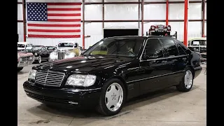 1999 Mercedes Benz S600 Black