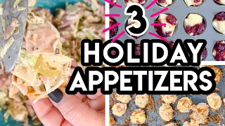 HOLIDAY APPETIZERS : THANKSGIVING RECIPE SERIES 2021