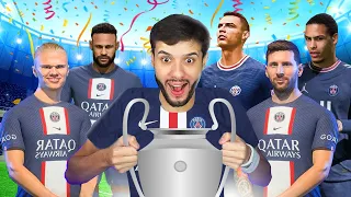 Trouxe os Melhores Jogadores pro PSG Ganhar a Champions! (FIFA Mobile)