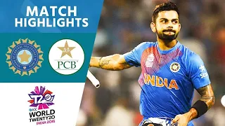 Kohli Stars In India Win | India vs Pakistan | ICC Men's #WT20 2016 -  Match today highlights 🔥