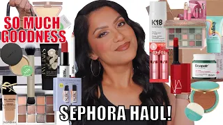 BIGGEST SEPHORA HAUL EVERYTHING ON SALE!  MAKEUP SKINCARE HAIR CARE | MagdalineJanet