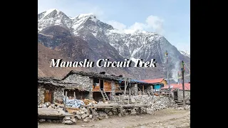 Manaslu Circuit Trek Day 4 || Larke Pass || Namrung to Shyala || Nepal || Solo Trekking