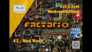 Let's Test Factorio Modvorstellung *43 - Mod Mash 💻 Let's Test 😍 Gameplay 💻