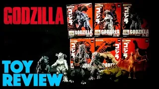 UNBOXING! Godzilla 65th Anniversary 3.5” Figures Wave 1 - Toy Review!