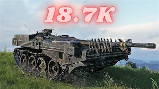 Strv 103B - 9K Damage 7 Kills & Strv 103B 9.7K dmg World of Tanks Replays 4K The best tank game