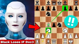 THE Most SPECTACULAR Knight Sacrifice Gambit To CRUSH Anyone In Chess | Chess Opening | Chess | AI