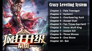 Chapters 1-10 Crazy Leveling System Audiobook