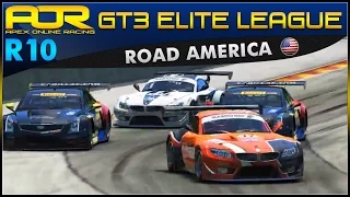 Project CARS | AOR GT3 Elite League Broadcast: S4 Round 10 - Road America