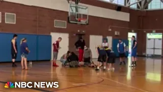 Watch: Off-duty nurses restart man’s heart at basketball game