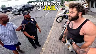 ENTITLED MALE KAREN vs BIKER |  DANGEROUS & CRAZY MOTORCYCLE MOMENTS 2024 #43