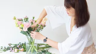 Peony Vase Arrangement with Cecelia Box | BloomThis