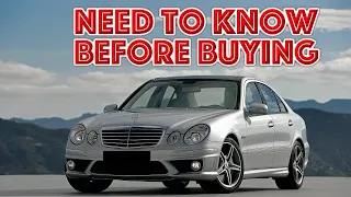 Why did I sell Mercedes W211? Cons of used E-class with mileage