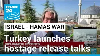 Turkey's Erdogan talks to Hamas seeking release of Israeli hostages • FRANCE 24 English