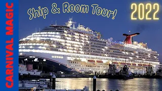 Carnival Magic - Ship and Room Tour 2022