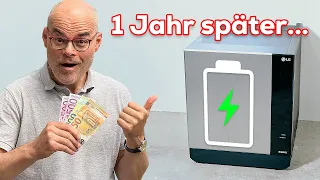 LOHNT sich der PV-BATTERIESPEICHER nach 1 Jahr? | dieserdad