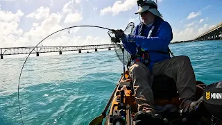 SCARY Start to Florida Keys Bridge Channel Fishing, Awesome Finish!